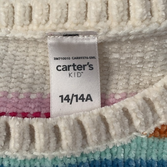 Carter’s sweater size 14/14A - Picture 3 of 5